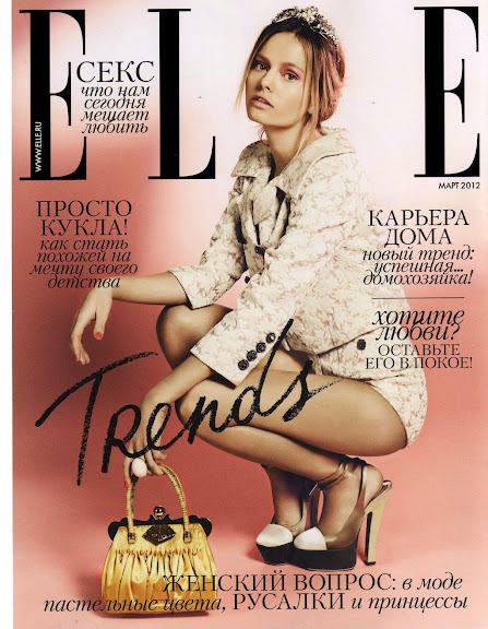 Elle Rusia - Natallia Krauchanka - Marzo 2012