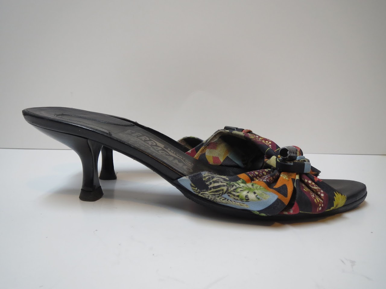 Salvatore Ferragamo Textile Sandals