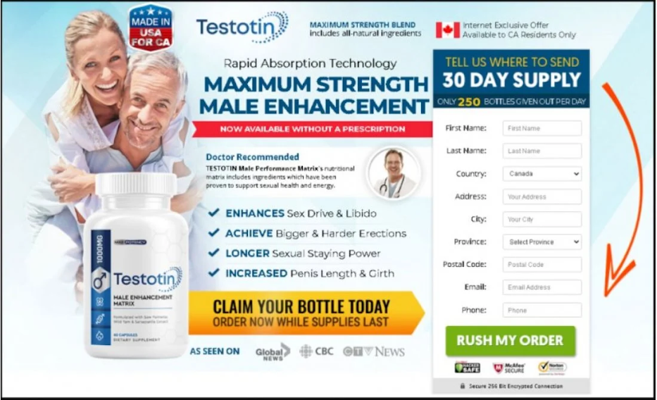 Testotin Male Enhancement AU &amp; UK – LexCliq