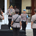 Kapolres Pimpin Upacara Sertijab dan Pelantikan Wakapolres Serta Beberapa Pejabat Lain Lingkup Polres Toraja Utara