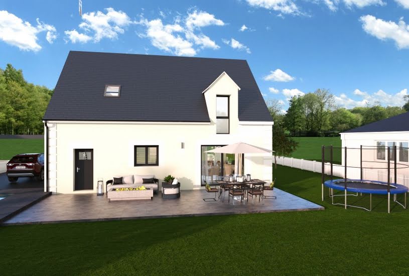  Vente Terrain + Maison - Terrain : 612m² - Maison : 135m² à Auzouer-en-Touraine (37110) 