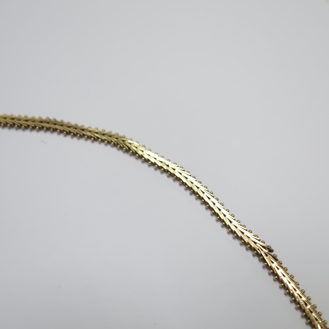 14K Tricolor Necklace