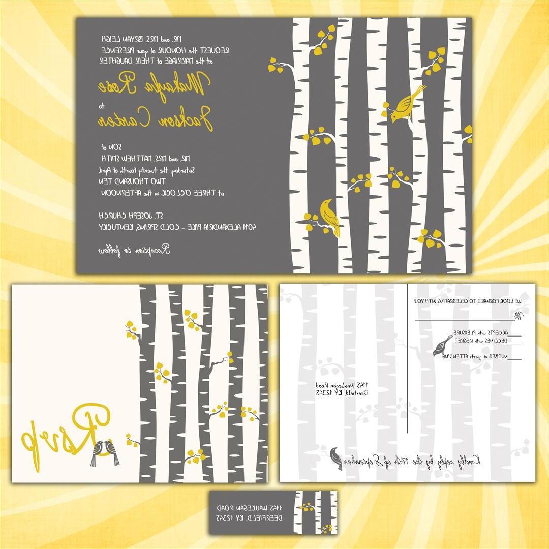 Custom Wedding Invitation