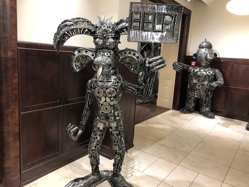 Gallery of Steel Figures Prague Czechia 2019