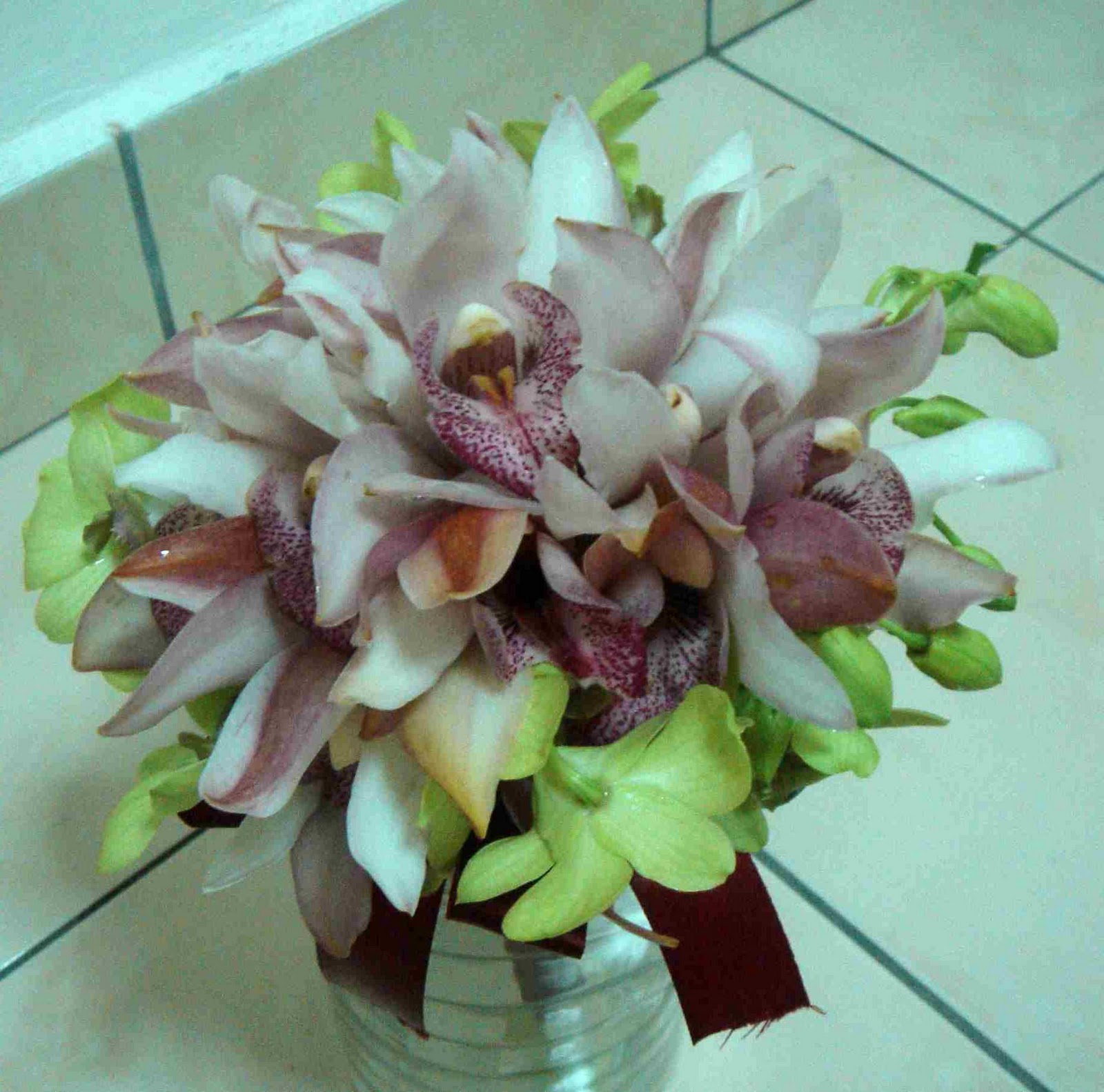 wedding bouquets orchids