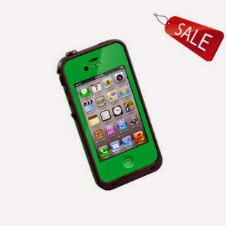 LifeProof Case for iPhone 4/4S - Retail Packaging - Green