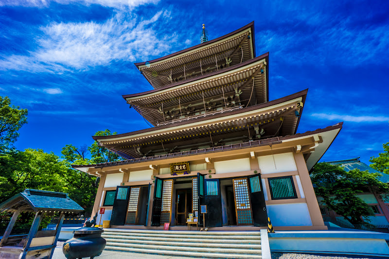 Zenkoji temple Churei Tower photo4