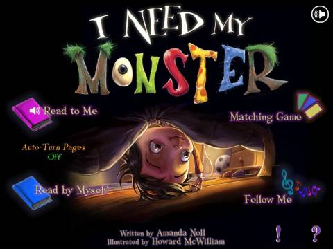 I Need My Monster Main Page