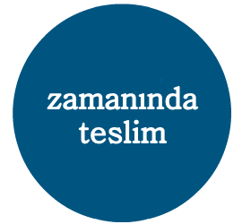 belirtilen zaman aralığında teslim montaj