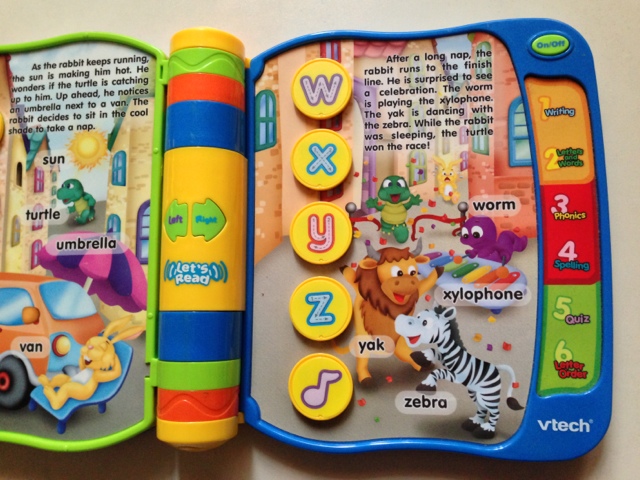 vtech alphabet phonics book