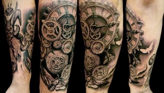 steampunk_relgio_mo_da_tatuagem steampunk_relgio_mo_da_tatuagem