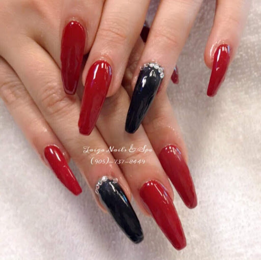 Taiga Nails and Spa logo