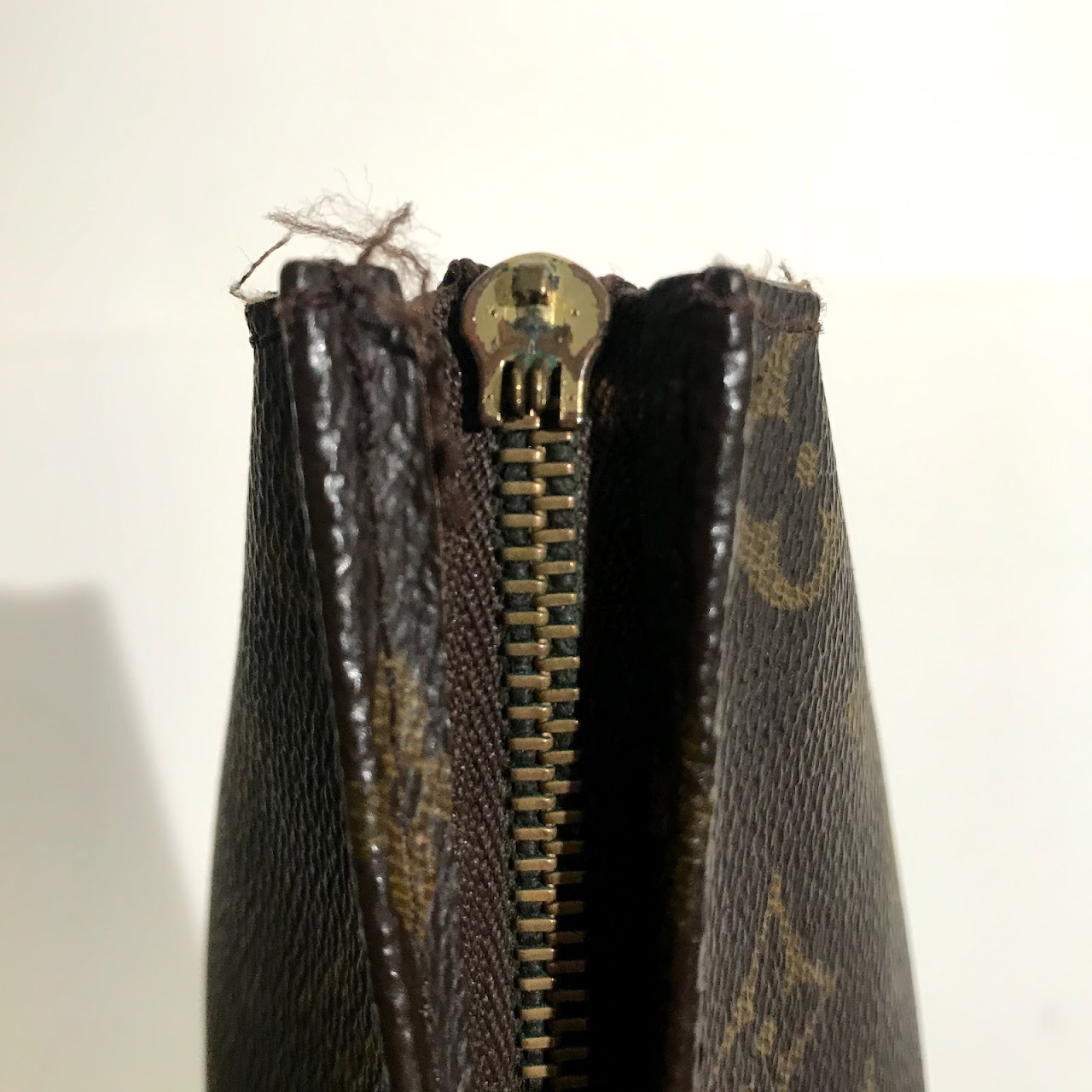 Louis Vuitton Vintage Large Zippered Pouch