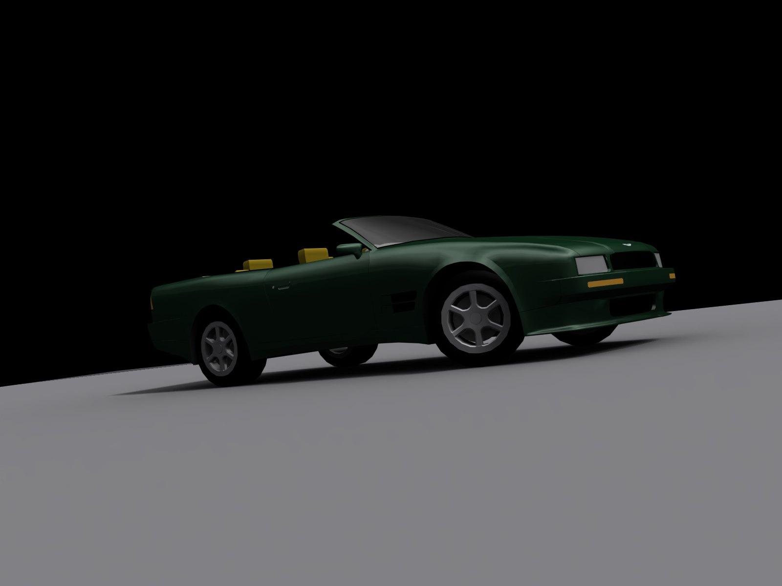 Aston Martin Virage 1990.