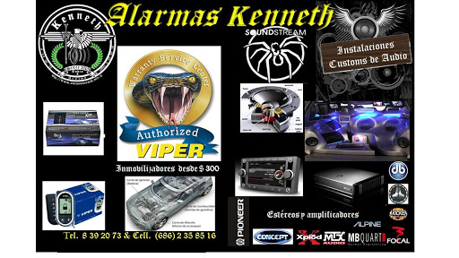 AUTOALARMAS KENNETH, Av Analcima 1856, Valle del Pedregal, 21620 Puebla, B.C., México, Proveedor de alarmas de coche | BC