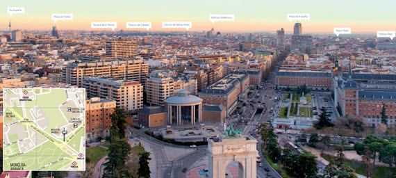 El Faro de Moncloa abre el viernes 24 de abril como mirador - pincha para ampliar