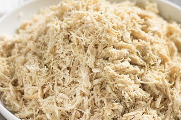 Easy CrockPot Shredded Chicken