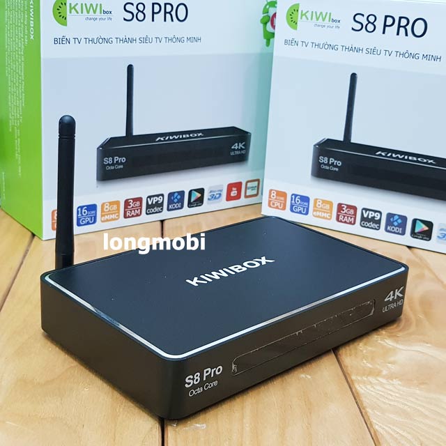 Android tv box kiwi s8 pro