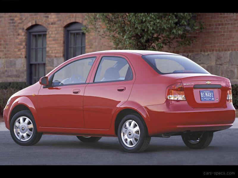 2004 Chevrolet Aveo Sedan Specifications, Pictures, Prices