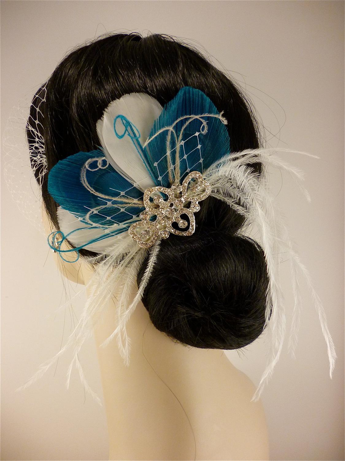 Hair Clip, Wedding Veil,