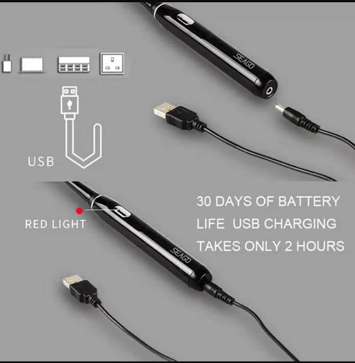 Title 1, SEAGO Sonic Toothbrush Rechargeable Electric Br...