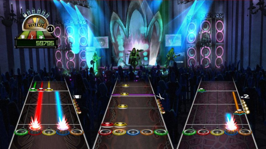 Hình ảnh trong game Guitar Hero: World Tour (screenshot)