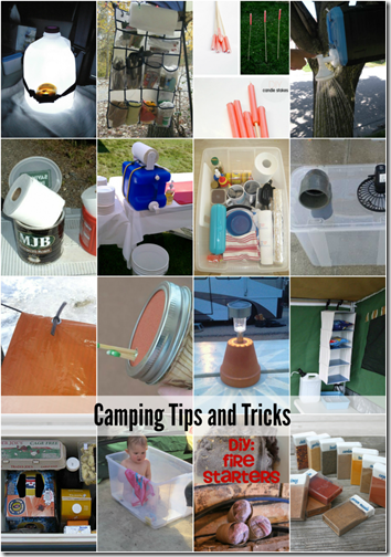 Camping tips and tricks - 20 clever hacks to make camping easier. I love the fire starter idea! Camping tips and tricks - 20 clever hacks to make camping easier. I love the fire starter idea!