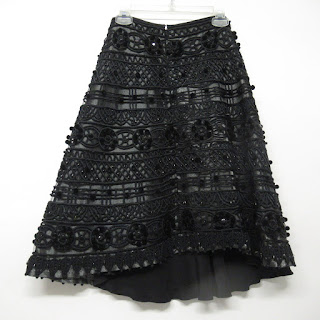 Naeem Khan Beaded Skirt