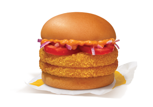 McAloo Tikki Double Patty Burger
