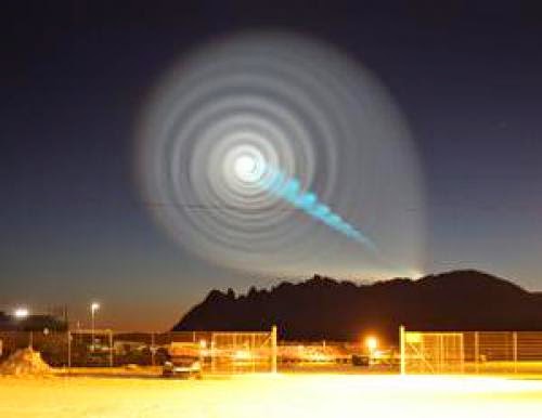 Spiral Ufo Seen Over Australia