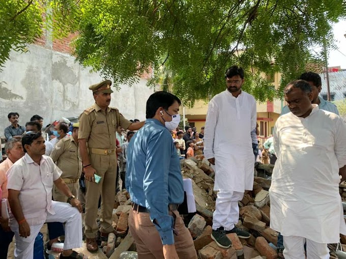 रौजा अर्जन मोहल्ला में हुए हादसे में मृतकों के परिवारों के प्रति प्रकट किया संवेदनाएं : गिरीश चन्द्र यादव