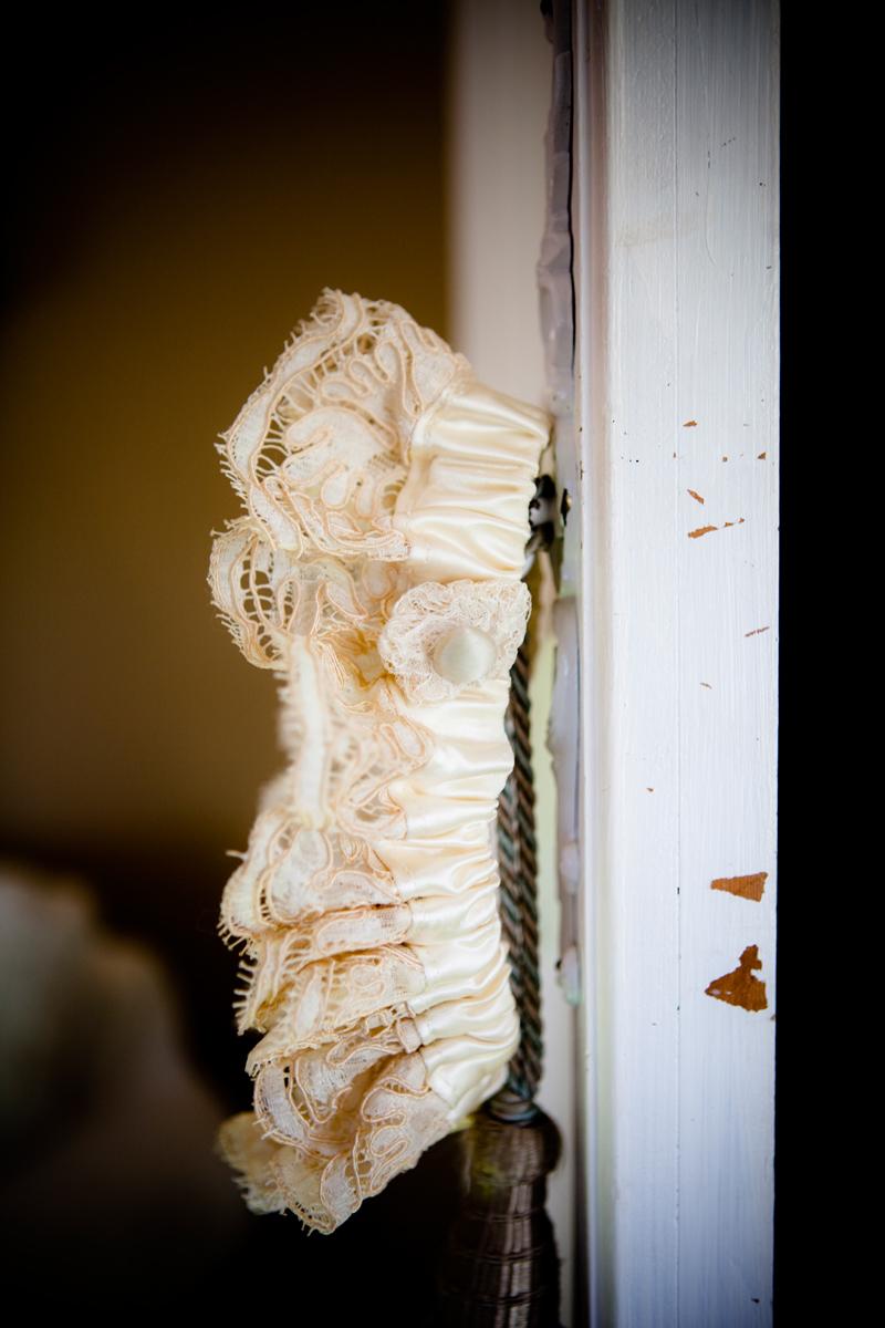 Wedding Garter made from