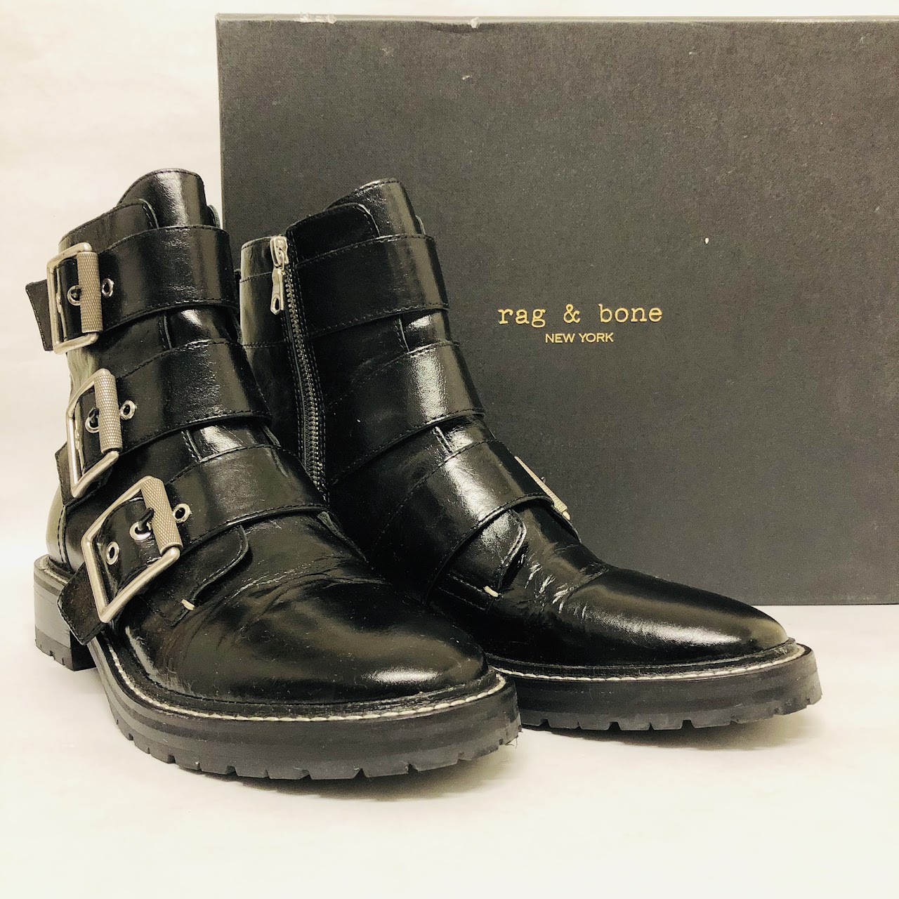 Rag & Bone Leather Cannon Boots