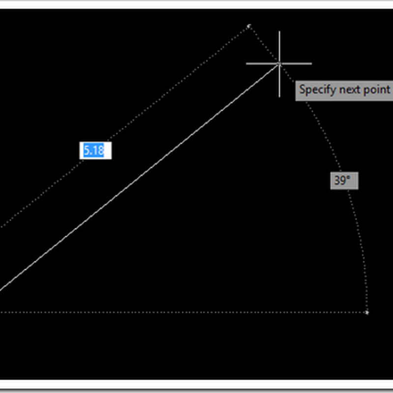  Cara Membuat Garis Dengan Sudut Tertentu di AutoCAD 