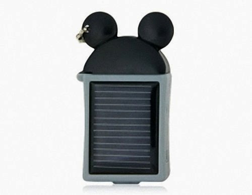  Mickey Pattern Solar Energy Charger for iPhone iPod (Black) by PSK