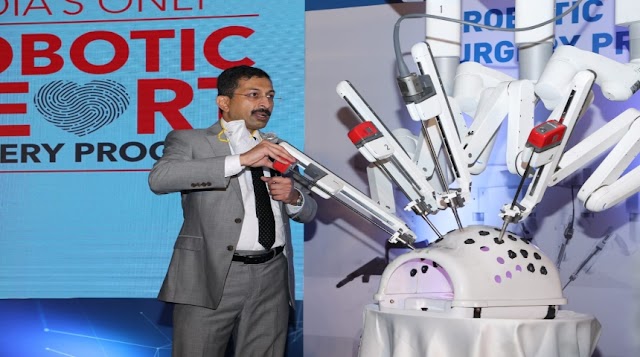 Apollo Hospitals Bangalore becomes the first hospital in the country to have completed 100 Robotic Cardiac Surgeries