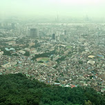 N Seoul tower in Korea in Seoul, South Korea 