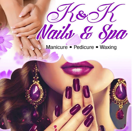 K&K Nails and Spa logo