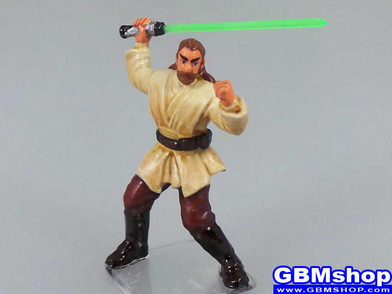 star wars miniature Imperial Assault Qui Gon Jinn Jedi Weapon Master #28 Champions of the Force Star Wars Miniatures Custom Customize and Painting