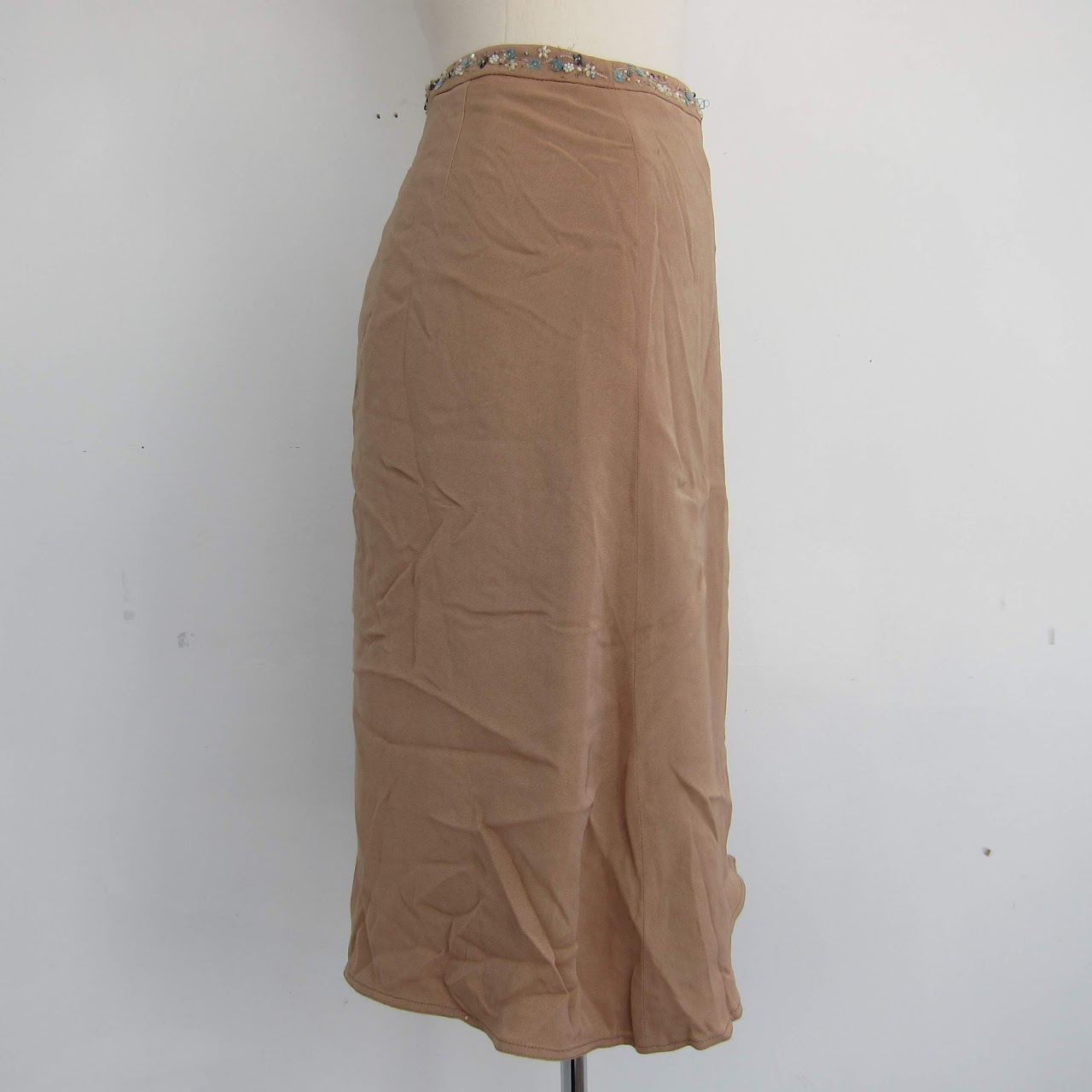 Valentino Silk Wrap Skirt