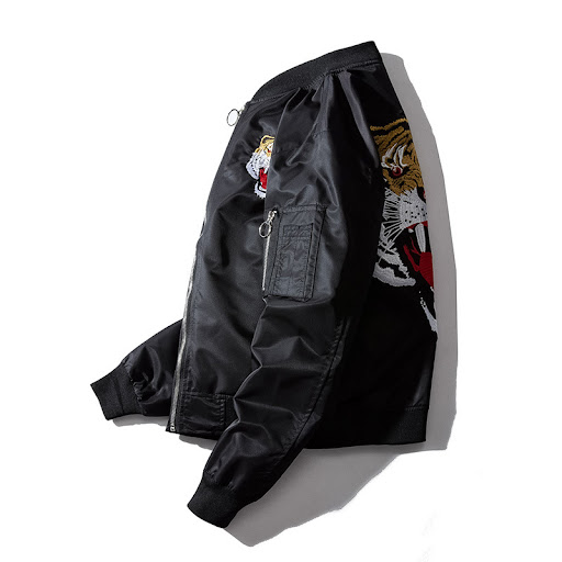 Title 1, Mens Cotton Jacket Embroidered Outer Wear, sty...