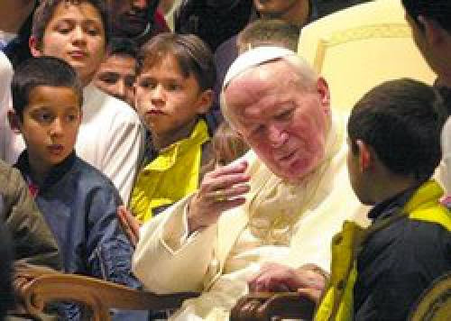 Pope Forgives Molested Children