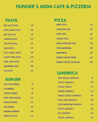 Honger Adda menu 1