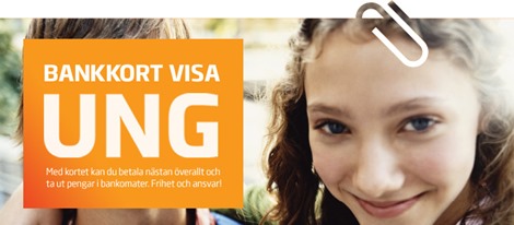 Bankkort-VISA-Ung