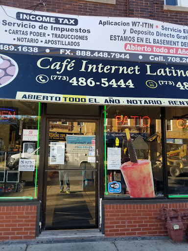 Ice Cream Shop «Cafe Internet Latino», reviews and photos, 4101 W Armitage Ave, Chicago, IL 60639, USA