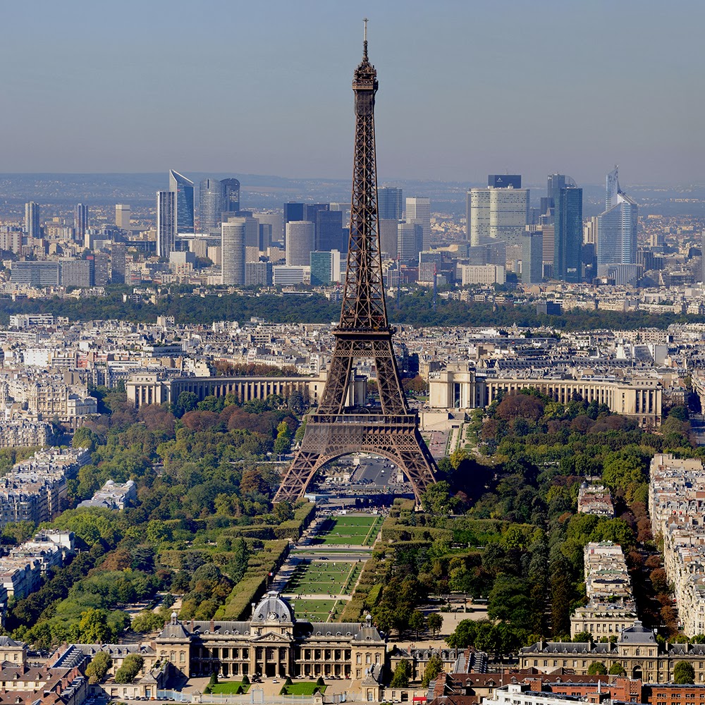 paris tour eiffel vu