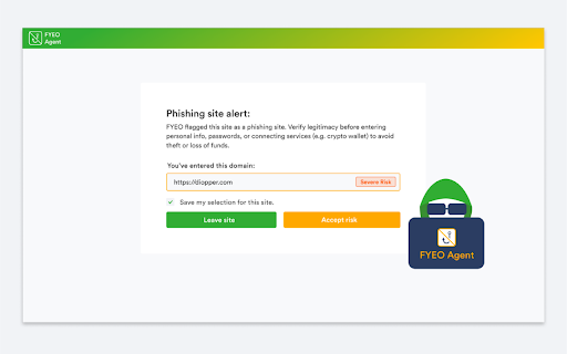 FYEO Agent Phishing Protection
