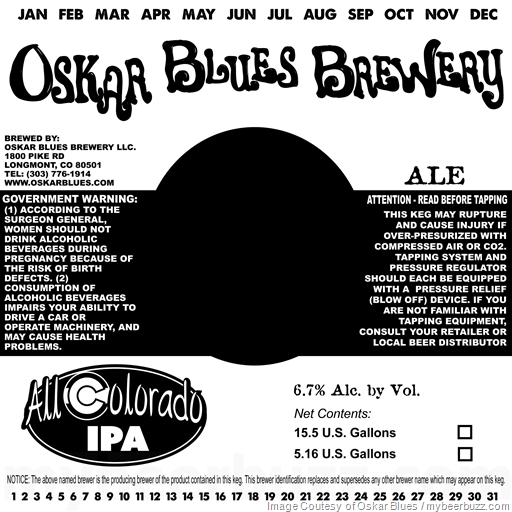 Oskar Blues & Cigar City Collaborate On Sub Straight IPA / All Colorado IPA