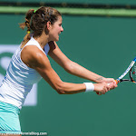 INDIAN WELLS, UNITED STATES - MARCH 10 : Julia Gu00f6rges in action at the 2016 BNP Paribas Open