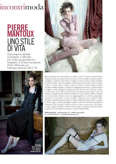 Pierre Mantoux, advertorial colección otoño invierno 2011